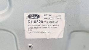 Ford C-MAX I Etuikkunan nostomekanismi ilman moottoria 7M51R045H16A