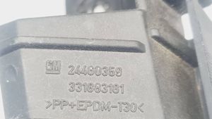 Opel Astra H Staffa angolare del supporto di montaggio del paraurti 24460359