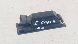 Opel Corsa C Lampa oświetlenia tylnej tablicy rejestracyjnej 09164143