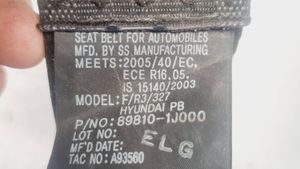 Hyundai i20 (PB PBT) Pas bezpieczeństwa fotela tylnego 898101J000