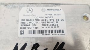 Mercedes-Benz A W169 Bluetoothin ohjainlaite/moduuli A2118700026