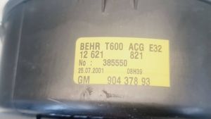 Opel Zafira A Wentylator nawiewu / Dmuchawa 90437893