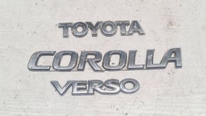 Toyota Corolla Verso AR10 Logo/stemma case automobilistiche 