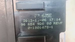 Citroen C4 II Ramka / Moduł bezpieczników 9665492680
