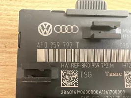 Audi A6 S6 C6 4F Unité de commande module de porte 8K0959792M