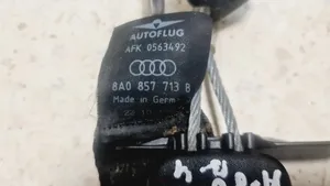 Audi 80 90 S2 B4 Pas bezpieczeństwa fotela tylnego środkowego 8A0857713B