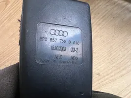 Audi A3 S3 A3 Sportback 8P Klamra przedniego pasa bezpieczeństwa 8P0857755B