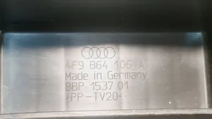 Audi A6 S6 C6 4F Vararenkaan osion verhoilu 4F9864106A