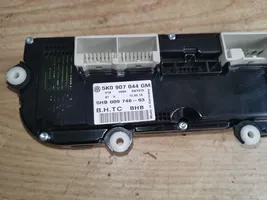 Volkswagen Tiguan Gaisa kondicioniera / klimata kontroles / salona apsildes vadības bloks (salonā) 5K0907044GM