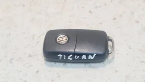 Volkswagen Tiguan Klucz / Karta zapłonu 5K0837202AD