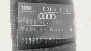 Audi A6 S6 C5 4B Takaistuimen turvavyö 4B5857805