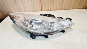 Peugeot 207 Lampa przednia 9649986180