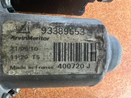 Opel Meriva A Mécanisme lève-vitre de porte arrière avec moteur 93389553