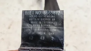 Volvo S60 Pas bezpieczeństwa fotela przedniego 8665872