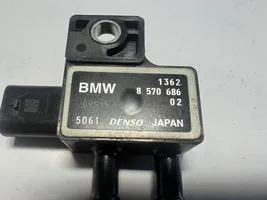 BMW 3 F30 F35 F31 Sensore di pressione dei gas di scarico 8570686