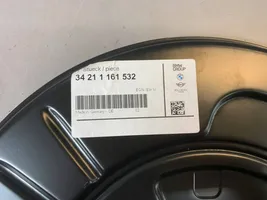 BMW 7 E38 Etujarrun jarrulevyn pölysuojalevy 34211161532