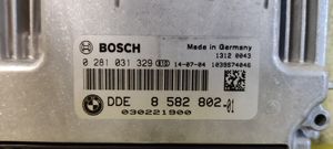 BMW 3 F30 F35 F31 Variklio valdymo blokas 8582802