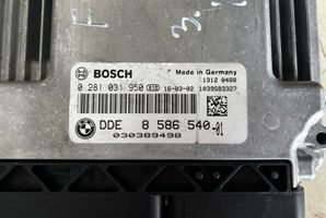 BMW 3 F30 F35 F31 Sterownik / Moduł ECU 8586540