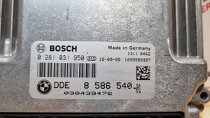 BMW 3 F30 F35 F31 Sterownik / Moduł ECU 8586540