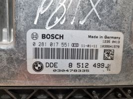BMW X1 E84 Dzinēja vadības bloks 8512499