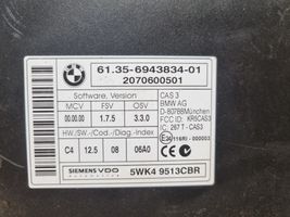 BMW 5 E60 E61 CAS-ohjainlaite/moduuli 6943834
