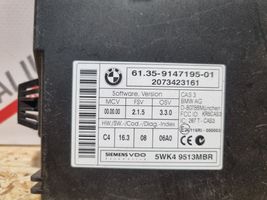 BMW 5 E60 E61 Unité de contrôle module CAS 9147195