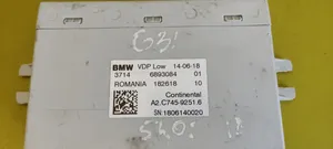 BMW 5 G30 G31 Module de commande suspension pneumatique arrière 6893084