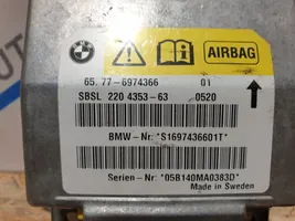 BMW 6 E63 E64 Oro pagalvių valdymo blokas 6974366