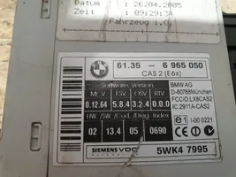 BMW 5 E60 E61 Unité de contrôle module CAS 6965050