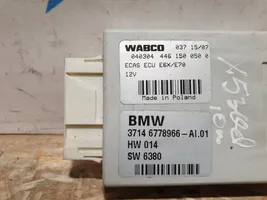 BMW X5 E70 Sterownik / Moduł tylnego zawieszenia pneumatycznego 6778966