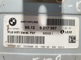 BMW 7 F01 F02 F03 F04 Sound amplifier 9217597