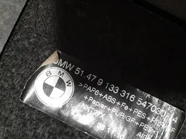 BMW X6 E71 Grilles/couvercle de haut-parleur arrière 9133316