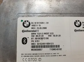 BMW X5 E70 Moduł / Sterownik Bluetooth 9174261