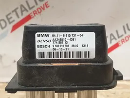 BMW Z4 E89 Résistance moteur de ventilateur de chauffage 6915731