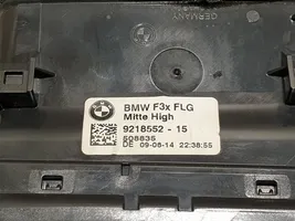 BMW 4 F32 F33 Dysze / Kratki środkowego nawiewu deski rozdzielczej 9218552