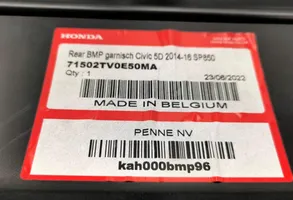 Honda Civic IX Rivestimento della parte inferiore del paraurti posteriore 71502-TV0-E50