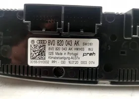 Audi Q2 - Ilmastoinnin ohjainlaite 8V0820043AK