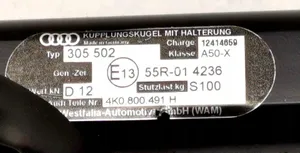 Audi A6 S6 C8 4K Balkis tvirtinimo 4K0800491H