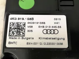 Audi A6 S6 C8 4K Ilmastoinnin ohjainlaite 4K0919158B