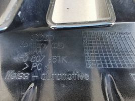 Audi RS6 C6 Mascherina inferiore del paraurti anteriore 4F0807681K