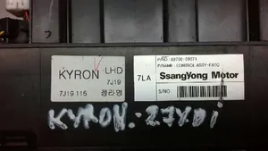 SsangYong Kyron Ilmastoinnin ohjainlaite 