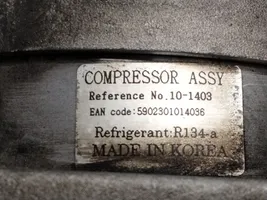Chevrolet Epica Compresor (bomba) del aire acondicionado (A/C)) 101403