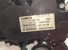 Mazda 3 I Motorino del tergicristallo del lunotto posteriore BP4K67450
