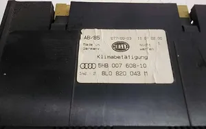 Audi A3 S3 8L Ilmastoinnin ohjainlaite 8L0820043M