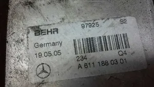 Mercedes-Benz CLK AMG A208 C208 Chłodnica oleju A6111880301