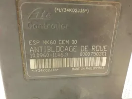 Citroen C5 ABS control unit/module 9656419780