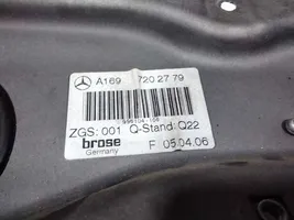 Mercedes-Benz A W169 Etuoven manuaalinen ikkunan nostin 05072322