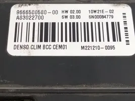 Citroen C4 I Picasso Oro kondicionieriaus/ šildymo valdymo blokas 9666580580