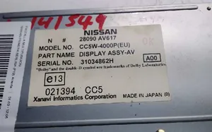 Nissan Primera Écran d'affichage supérieur 28090AV617