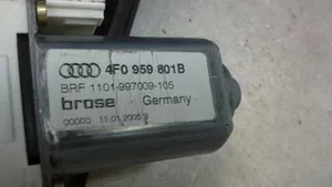 Audi A6 S6 C6 4F Alzacristalli manuale della portiera anteriore 4F0837461D